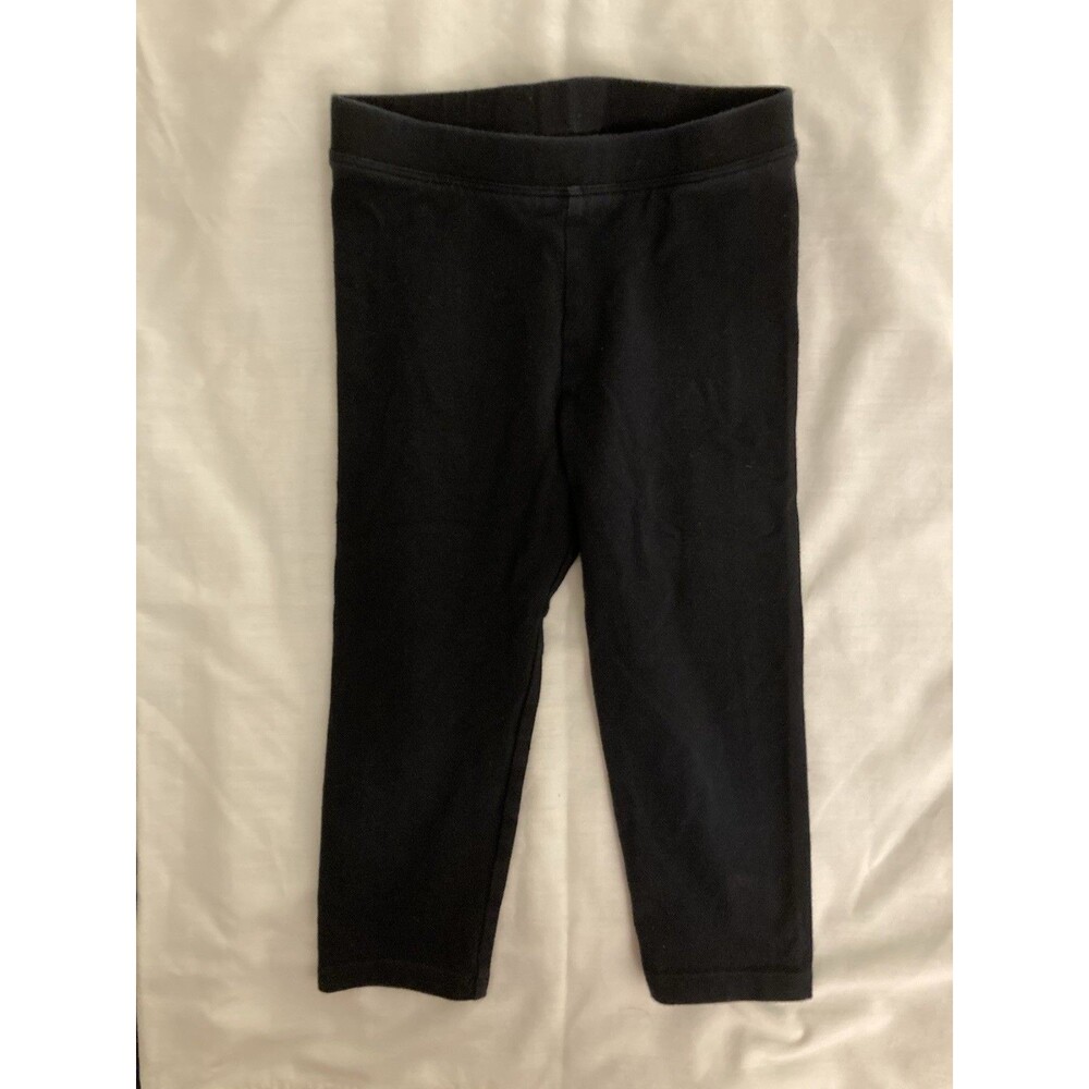 4T Amazon Essentials girl clothes - 1 piece pants | solid black theme